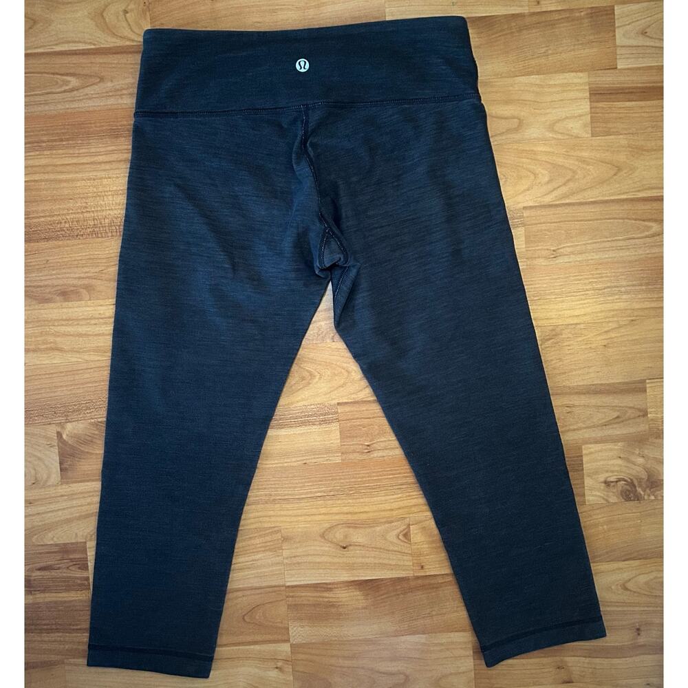 Lululemon Crop Legging Charcoal Size 6